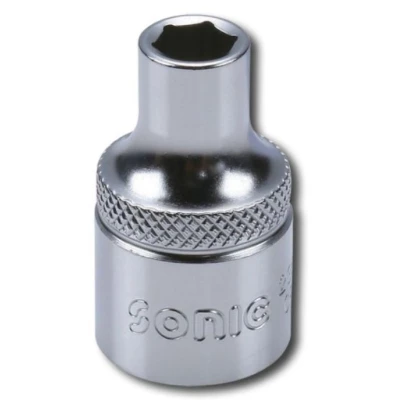 Bilde av SONIC Pipenøkkelinnsats 1/2tomme innvendig sekskant DIN 3120 , 3124 16 mm Krom vanadium stål 23516