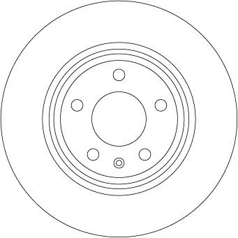 Bilde av TRW Bremseskive AUDI: A4 B9 Avant, A5 Coupé, Sedan 12mm 5 112mm fullt ut spraylakkert DF6981S 80A615601B,8W0615601C,8W0615601H Bremseskiver