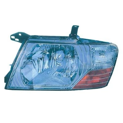 Bilde av ALKAR 2746020 Frontlykter høyre W5W, H4, W21W krom MITSUBISHI: PAJERO 3