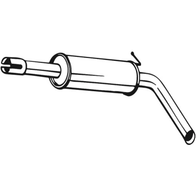 Bilde av Mellomlyddemper, seat ibiza iv, sc st skoda fabia iii, kombi vw polo v, van, 6C0253209K, 6C0253209N
