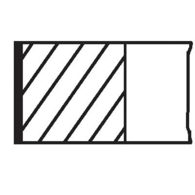 Bilde av MAHLE ORIGINAL 021 82 N0 Stempelringsett 81,0
