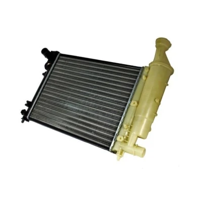 Bilde av THERMOTEC D7C002TT Radiator Aluminium, plast for kjøretøy uten luftkondisjonering 388 299 22 Manuel girkasse Kjøleribber satt sammen mekanisk