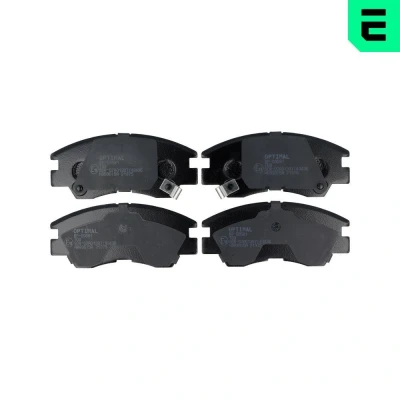 Bilde av OPTIMAL BP 09581 Bremseklosser framaksel med akustisk slitasjevarsel MITSUBISHI: PAJERO 1, L300 / Delica III Minibuss, L200 II Pick up