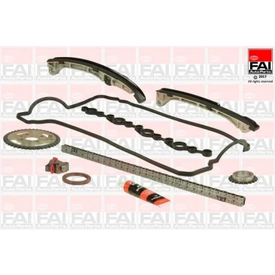 Bilde av FAI AutoParts TCK201 Registerkjedesett med tetning, tannhjul simplex, Boltkjede TOYOTA: RAV4 III SUV, Avensis II Station Wagon, IV SUV