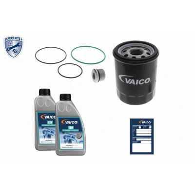 Bilde av VAICO V58 0003 Delesett, oljeskift automatisk girkasse framaksel med tilbehør, oljeplugg filter, oljemengde for standard