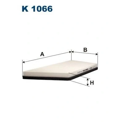 Bilde av FILTRON K 1066 Kupéfilter Partikkelfilter 343, 248 168 31 PEUGEOT: 206 Hatchback, SW