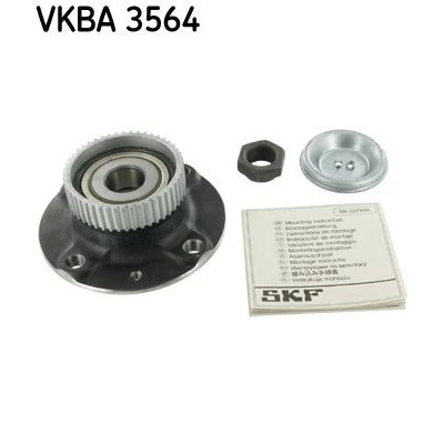 Bilde av SKF VKBA 3564 Hjullagersett med ABS senorring PEUGEOT: 206 Hatchback