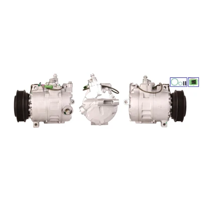 Bilde av LUCAS ELECTRICAL ACP118 Kompressor PAG 46 med tetning AUDI: A8 D2