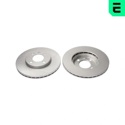 Bilde av OPTIMAL BS 1750C Bremseskiver framaksel 256 20 4/5 innvendig ventilert belagt VOLKSWAGEN: GOLF 3, 2, Polo III Hatchback
