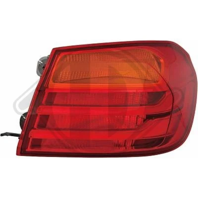 Bilde av DIEDERICHS 1245090 Baklykter høyre ytre del LED, H21W, P21W uten pæreholder