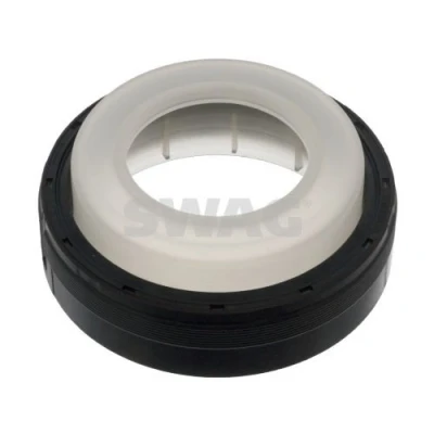 Bilde av SWAG 20 94 7566 Veivaksel Tetningsring med monteringshylse framside PTFE (rolytetrafluorethylen), PP (pulypropylen) BMW: X3, 3 Sedan, 1 Hatchback