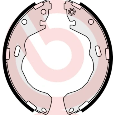 Bilde av BREMBO S 49 519 Bremsesko 229 43