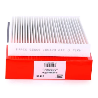 Bilde av MAPCO 65505 Kupéfilter pollenfilter 184 179 30 papir SUZUKI: SWIFT 3, SX4 I Hatchback, 4, TOYOTA: Dyna Flatvogn lastebil / Chassis