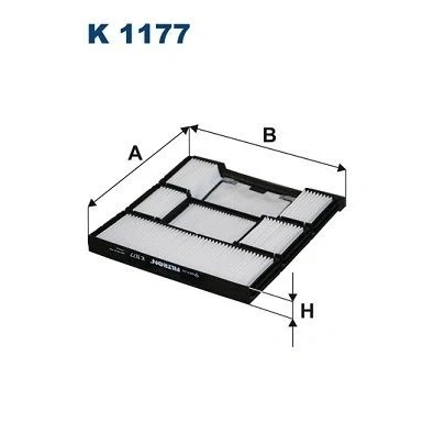 Bilde av FILTRON K 1177 Kupéfilter Partikkelfilter 220 203 20 TOYOTA: Corolla VIII Liftback, Compact