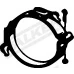 Bilde av WALKER 80681 Klemme, eksosanlegg 85 VOLVO: S40 II, C30