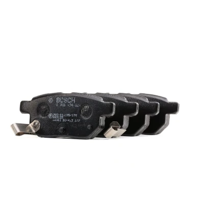 Bilde av BOSCH 0 986 494 328 Bremseklosser Low Metallic med akustisk slitasjevarsel TOYOTA: Yaris III Hatchback, Prius IV Liftback, Hatchback