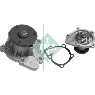 Bilde av INA 538 0596 10 Vannpumpe uten reimskive med tetning for vifteremdrift HYUNDAI: SANTA FE 2, ix35, KIA: Sportage III, Magentis II