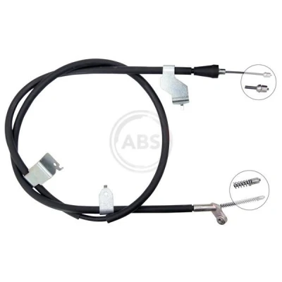 Bilde av A.B.S. K19872 Bremsekabel 1835 Skivebrems NISSAN: Qashqai / Qashqai+2 I