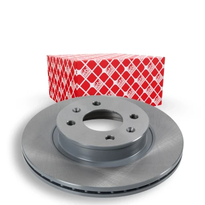Bilde av FEBI BILSTEIN 31315 Bremseskiver framaksel 256 19 4 100 innvendig ventilert belagt HYUNDAI: Getz