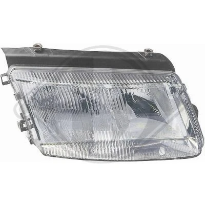 Bilde av DIEDERICHS 2245982 Frontlykter høyre H7, H7/H4, H4 Halogen med tåkelykt for høyrekjøring VOLKSWAGEN: Passat B5 Stasjonsvogn, Sedan