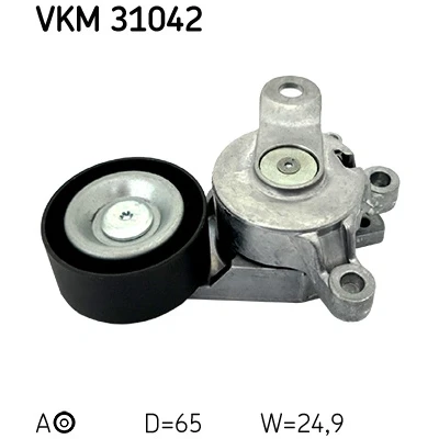 Bilde av SKF VKM 31042 Strammerull VOLKSWAGEN: Passat B6 Variant, Tiguan I, Polo IV Hatchback, SKODA: Yeti, Octavia 2 Combi, Roomster