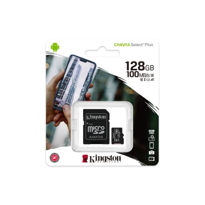 Bilde av Kingston Canvas Select Plus microSDXC 128GB