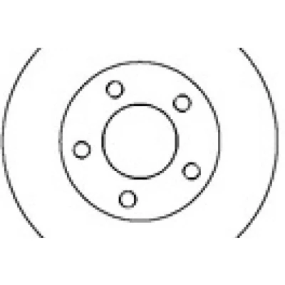 Bilde av MAPCO 15283 Bremseskiver framaksel 278 24 5 114,3 ventilert