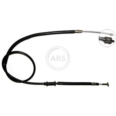 Bilde av A.B.S. K13627 Bremsekabel 1515 Trommelbrems for høyre/venstre ratt