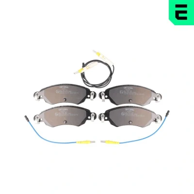 Bilde av OPTIMAL BP 82904 Bremseklosser framaksel med akustisk slitasjevarsel CITROËN: C5 I Hatchback, II Hatchback