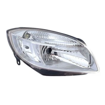 Bilde av ABAKUS 665 1114R LD EM Frontlykter høyre H4 transparent med motor for høydejustering hovedlys P43t SKODA: Roomster