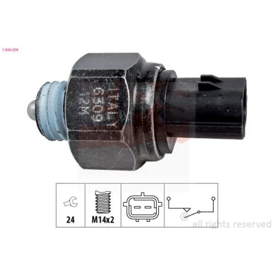 Bilde av EPS 1.860.309 Bryter, ryggelys Made in Italy OE Equivalent HYUNDAI: i30 II Stasjonsvogn, ix20
