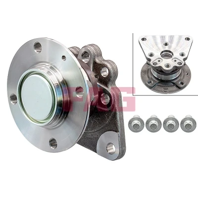 Bilde av FAG 713 6507 30 Hjullagersett Bildet viser leveranseinnholdet 129,3 PEUGEOT: 208 II Hatchback