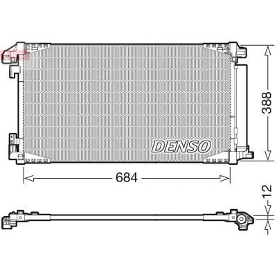 Bilde av Kondensator DENSO DCN50119