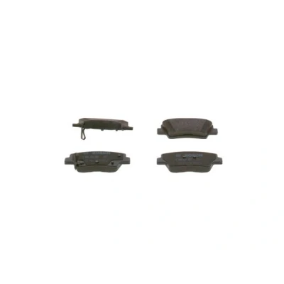 Bilde av BOSCH 0 986 424 959 Bremseklosser Low Metallic med akustisk slitasjevarsel antihyle blikk, montageanvisning HYUNDAI: i30 III Hatchback