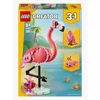 Bilde av LEGO Creator 31170 Ville dyr: Rosa flamingo Byggesett Plast