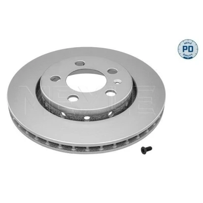 Bilde av MEYLE 115 523 0022/PD Bremseskiver bakaksel 256 22 5 100 ventilert Sink lamell belagt med skruer PD Quality VOLKSWAGEN: Golf 4, 4 Variant
