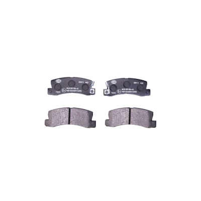 Bilde av HELLA 8DB 355 006 431 Bremseklosser med akustisk slitasjevarsel TOYOTA: Avensis I Sedan, Corolla VIII Liftback, Camry IV LEXUS: RX