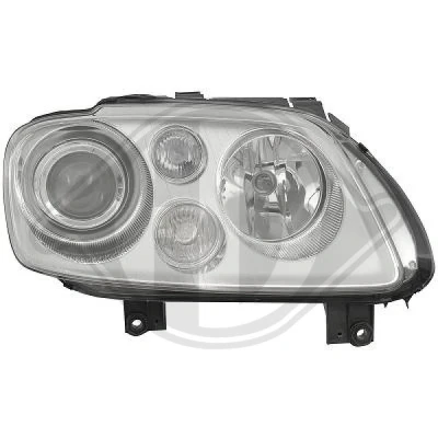 Bilde av DIEDERICHS Priority Parts 2295084 Frontlykter høyre D2S, D2S/H7, H7 VOLKSWAGEN: Touran I