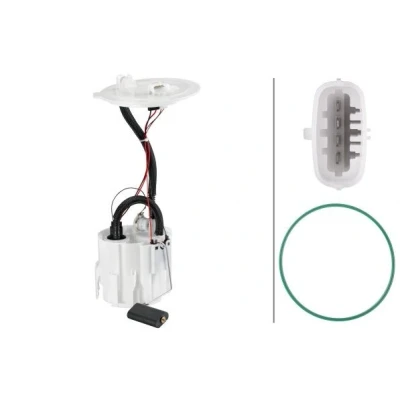 Bilde av HELLA 8TF 358 106 961 Brennstoff leveringsenhet med tetning, tankmåler trykkregulator elektrisk