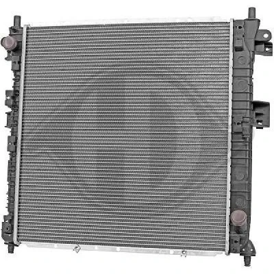 Bilde av DIEDERICHS DCM3624 Radiator 555 580 27 Climate SSANGYONG: Actyon Sports I Pick up