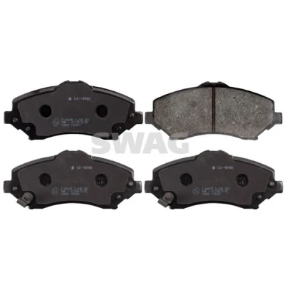 Bilde av SWAG 70 11 6063 Bremseklosser framaksel med akustisk slitasjevarsel DODGE: Journey MPV, JEEP: WRANGLER 3, CHRYSLER: GRAND 5OYAGER 5