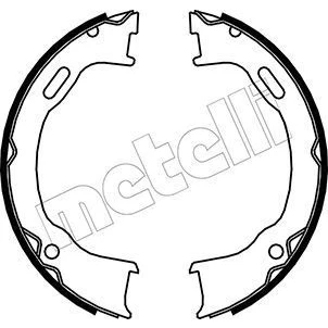 Bilde av Bremsesko sett, parkeringsbremse METELLI 53 0364