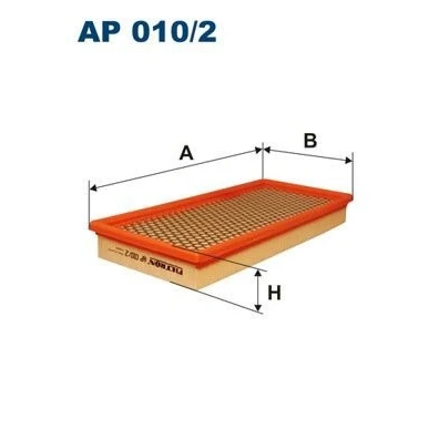 Bilde av FILTRON AP 010/2 Luftfilter 41,5 157 332 Filterinnsats MERCEDES BENZ: SL Cabrio, W124 Sedan, S Klasse Sedan