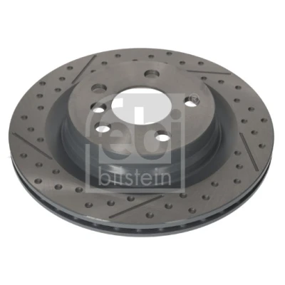 Bilde av FEBI BILSTEIN 181539 Bremseskiver bakaksel 300 20 5 112 innvendig ventilert, slisset / perforert belagt høy karbon