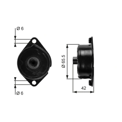 Bilde av GATES FleetRunner Micro V Kit T39090 Strammerull BMW: X5, 7, 3 Sedan