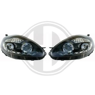 Bilde av DIEDERICHS HD Tuning 3456585 sett hovedfrontlys med motor for høydejustering hovedlys