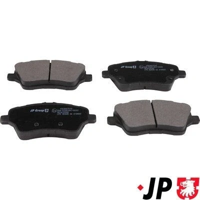 Bilde av JP GROUP 1563607510 Bremseklosser framaksel ekskl. slitasjevarselkontakt FORD: FIESTA 6, Transit Courier Van, B Max