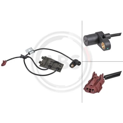 Bilde av A.B.S. 31929 ABS sensor passiv 810 brun