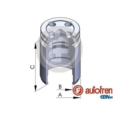 Bilde av AUTOFREN SEINSA D025241 Stempel, bremseklave 34 bakaksel ATE TOYOTA: Yaris II Hatchback, Corolla IX Hatchback