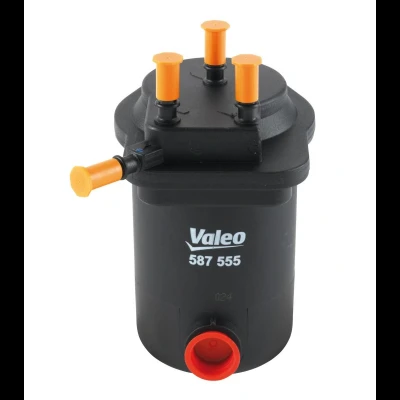 Bilde av VALEO 587555 Drivstoffilter ledningsfilter, med tilkobling for vannsensor 8 RENAULT: MEGANE 2 Kombi, SCENIC